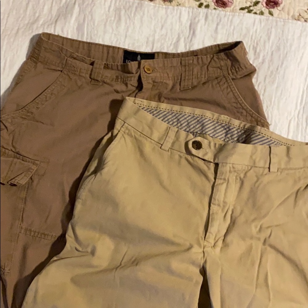 Men’s shorts -London Fog & Brooks Brothers